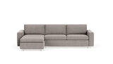 Reva 2-Piece Sectional Sleeper Sofa With Storage Chaise