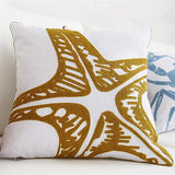 Mocofo Coastal Ocean Beach Pillow 18x18 Inches