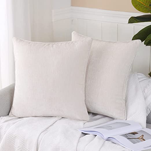 Hpuk Throw Pillow Cashmere Decorative Square Pillow 18x18"