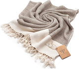 Turkish Cotton Throw Blanket, 50'' x 60''