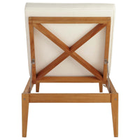 Northlake Outdoor Patio Premium Grade A Teak Wood Chaise Lounge