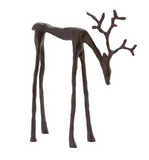 Bronze Sculpted Reindeer
