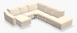 Tabor 6 Piece Sectional Sofa With Recliner Chaise