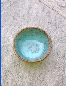 Aruba Blue Gloss Mini Bowl