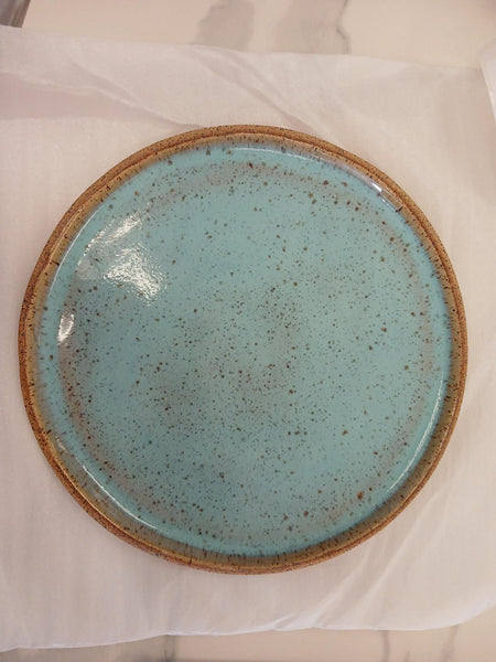 8.75" Aruba Blue Plate By Rani Varde