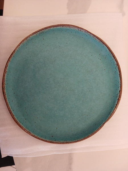 8-piece 6" Aruba Blue Plate By Rani Varde