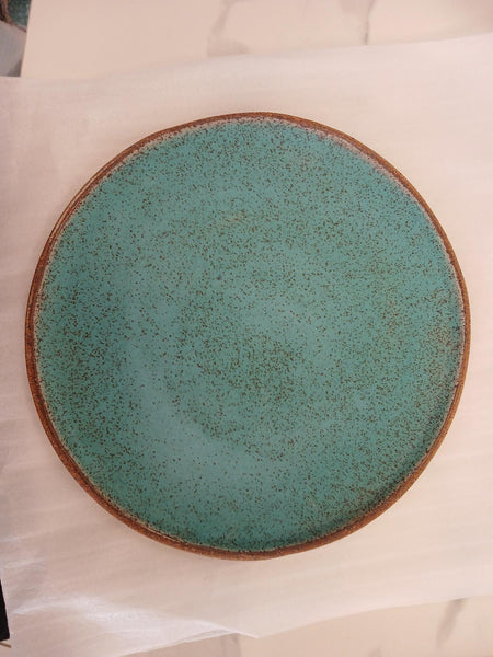 6-piece 9" Aruba Blue Plate By Rani Varde