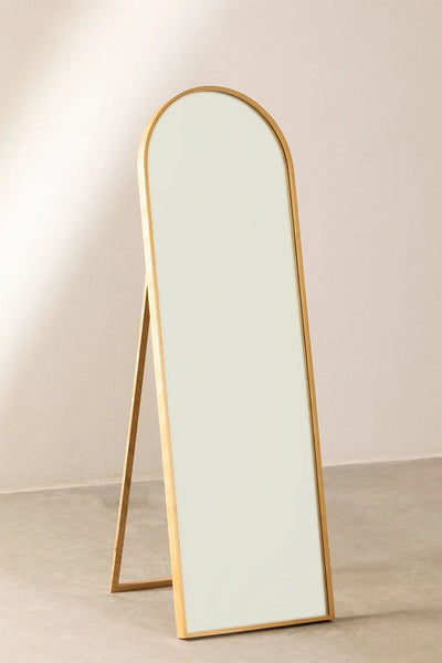 Naty Standing Mirror Wood Frame 137cm x 45.5cm