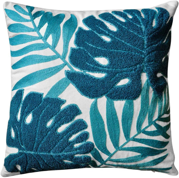 Mulzeart Tropical Leaf Palm Decorative Pillows