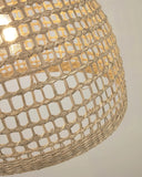 Cynara Ceiling Light Shade in 100% Natural Fibres With Natural Finish Ø 49 cm