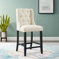 Baronet Counter Stool Upholstered Fabric
