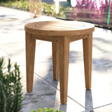 Brisbane Teak Wood Outdoor Side Table