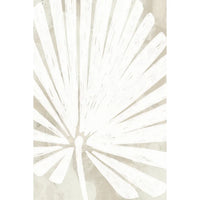 Linen Tropical Silhouette - Wrapped Canvas Print