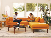 Replay 2-Piece Sectional Sofa With Backless Chaise