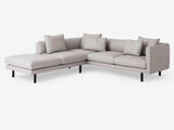 Replay 2-Piece Sectional Sofa With Backless Chaise