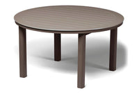 Marine Grade Polymer Top Table 54" Round Dining Height Table