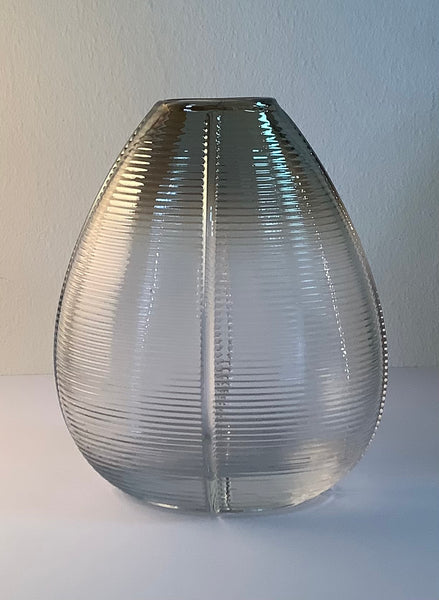 Glass Ripple Vase