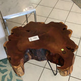 Aruban Kwihi Wood Side Table