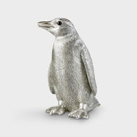 Coinbank Penguin Silver